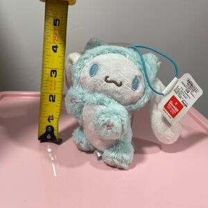 NWT Japan Sanrio Cinnamoroll Blue Cat Bow Plush Charm